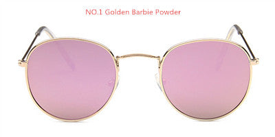 Retro round sunglasses women men