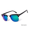 Half Metal High Quality Sunglasses Men Women