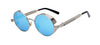 Round Metal Sunglasses Steampunk Men Women
