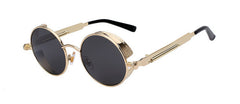 Round Metal Sunglasses Steampunk Men Women
