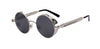 Round Metal Sunglasses Steampunk Men Women