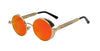 Round Metal Sunglasses Steampunk Men Women