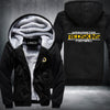 New Ravens Footballs Jacket Super Warm Thicken Fleece Zip Up Hoodie Men's Coat Free Shipping USA size plus size NO.2 Black
