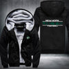 New Ravens Footballs Jacket Super Warm Thicken Fleece Zip Up Hoodie Men's Coat Free Shipping USA size plus size NO.2 Black