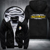 New Ravens Footballs Jacket Super Warm Thicken Fleece Zip Up Hoodie Men's Coat Free Shipping USA size plus size NO.2 Black